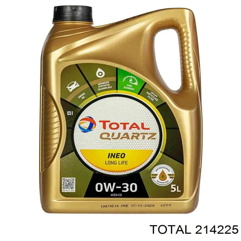 214225 Total Óleo para motor