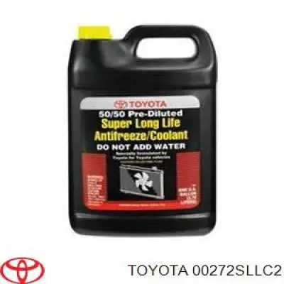 Fluido de esfriamento 00272SLLC2 Toyota