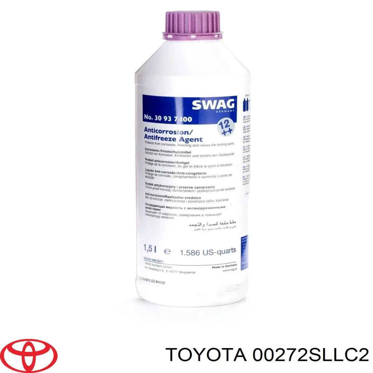 Compre 00272SLLC2 Toyota Fluido de esfriamento