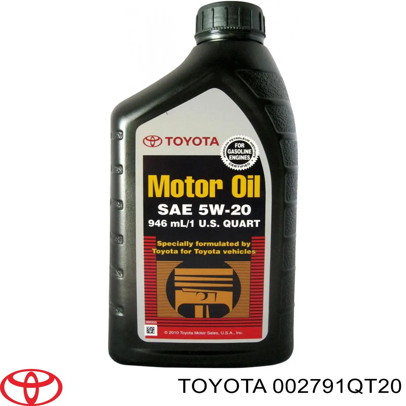 002791QT20 Toyota Óleo para motor