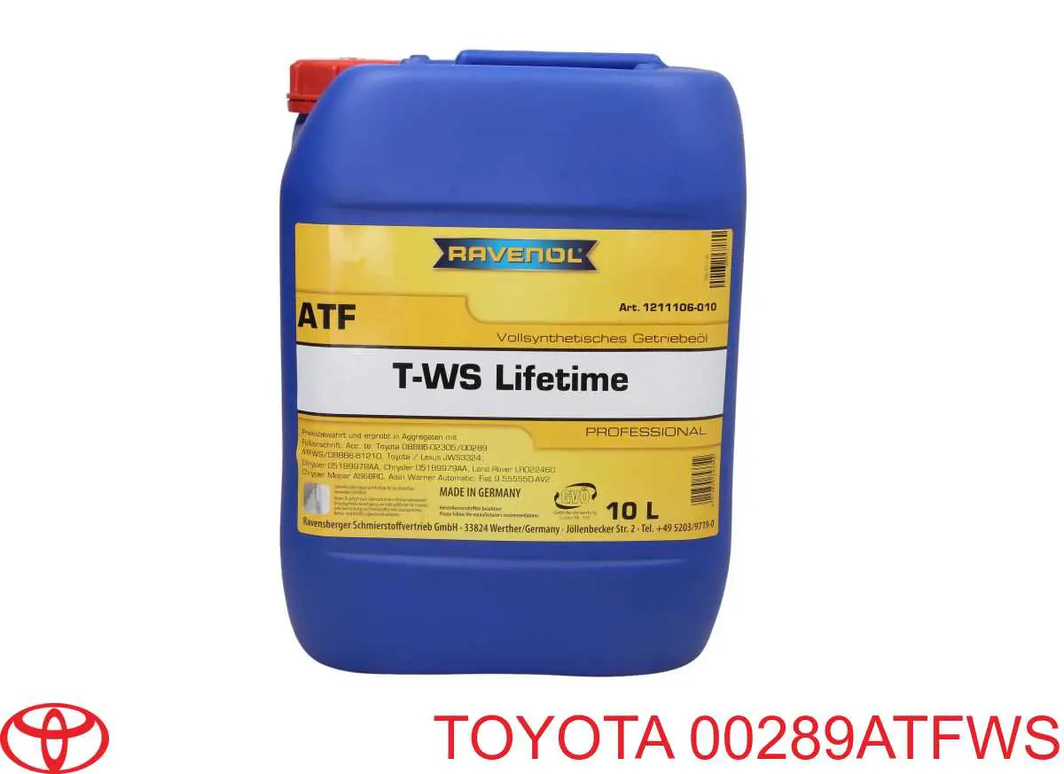 Compre 00289ATFWS Toyota Óleo de transmissão