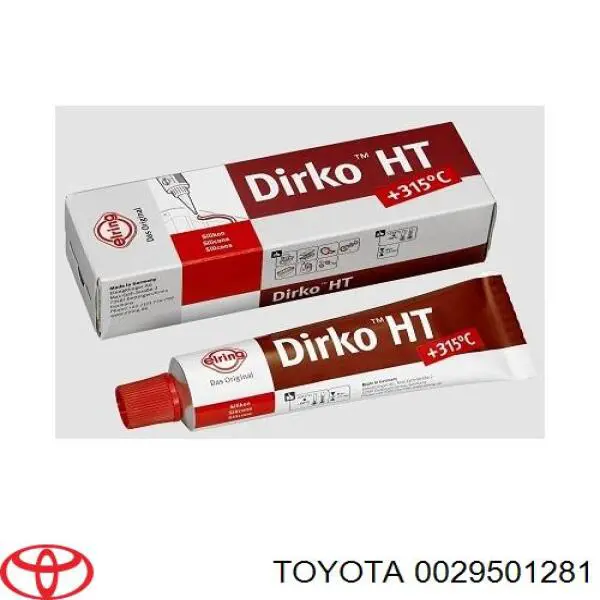 Selante de silicone 0029501281 Toyota