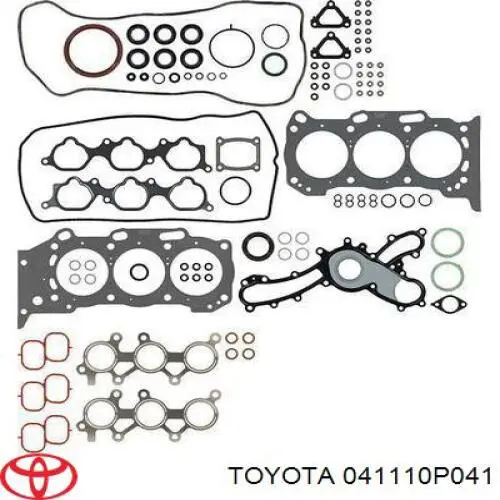 Kit de vedantes de motor completo Toyota 041110P041 preço, a partir de 239,60 USD