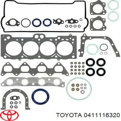 Compre 0411116320 Toyota Kit de vedantes de motor completo