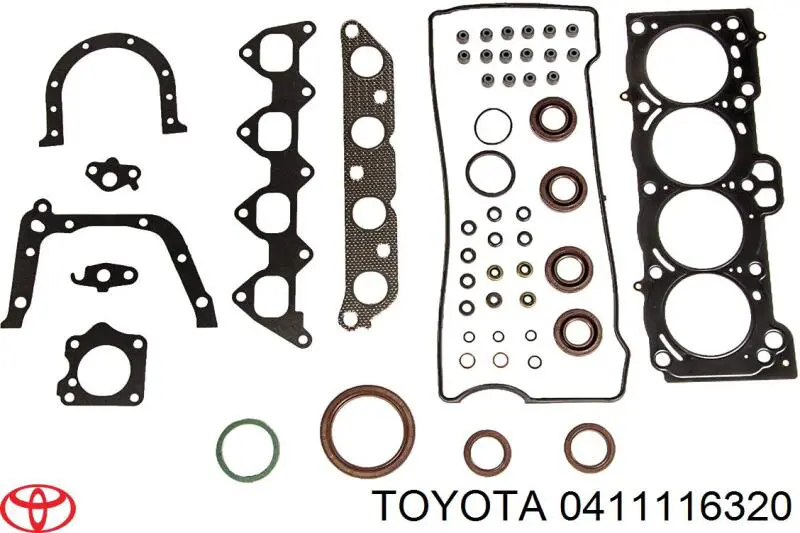 Compre 015293501 Victor Reinz Kit de vedantes de motor completo