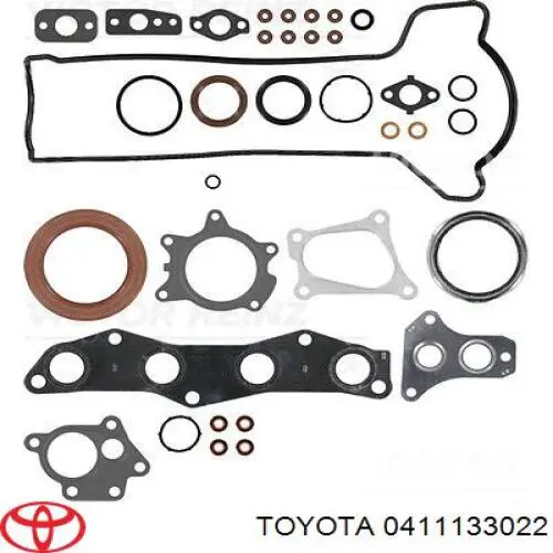 0411133020 Toyota Kit de vedantes de motor completo