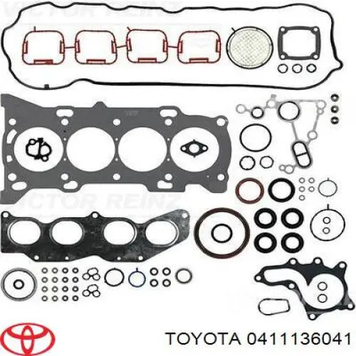 041110V031 Toyota Kit de vedantes de motor completo
