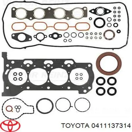 015402502 Victor Reinz Kit de vedantes de motor completo