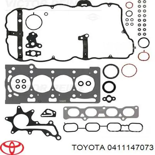 0411147071 Toyota Kit de vedantes de motor completo