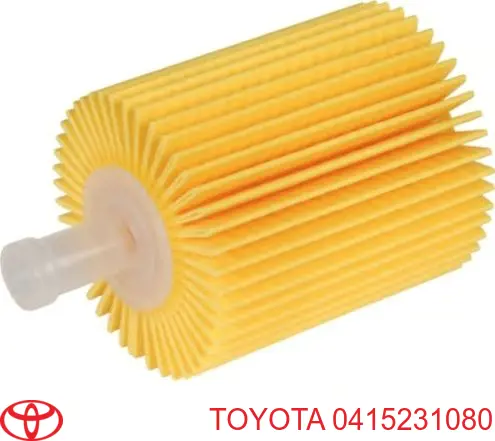 Filtro de óleo Toyota 0415231080 preço, a partir de 6,87 USD