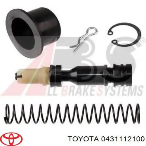 Kit de reparação de cilindro principal de embraiagem Toyota Corolla  