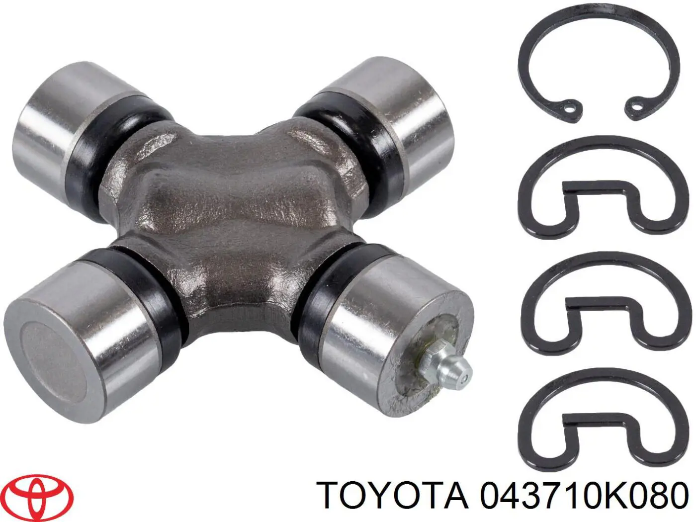 043710K080 Toyota Junta universal até o eixo dianteiro