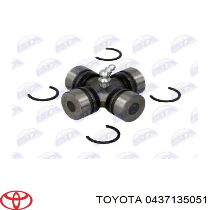 Cruzeta da junta universal traseira Toyota 0437135051 preço, a partir de 27,38 USD