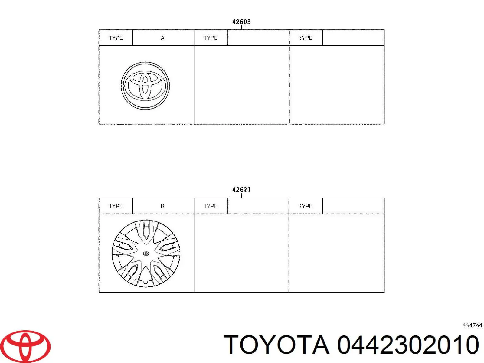 0442302010 Toyota 