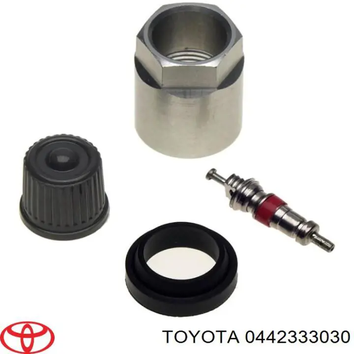 Compre 044230E010 Toyota Fixação de sensor de pressão de ar nos pneus