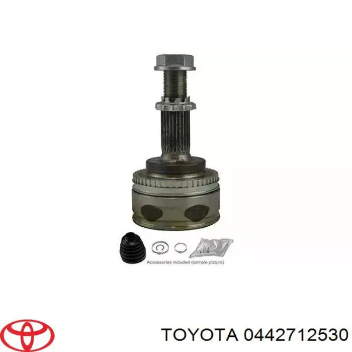 Botas de proteção de Juntas homocinéticas do semieixo dianteiro, kit 0442752891 Toyota