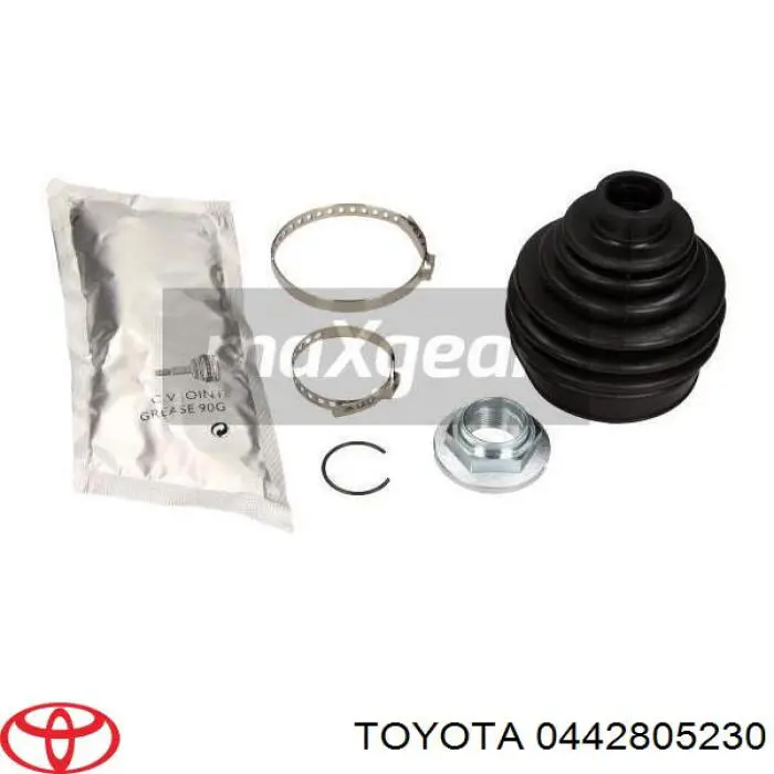 Compre 0442805230 Toyota Botas de proteção de Juntas homocinéticas do semieixo dianteiro, kit