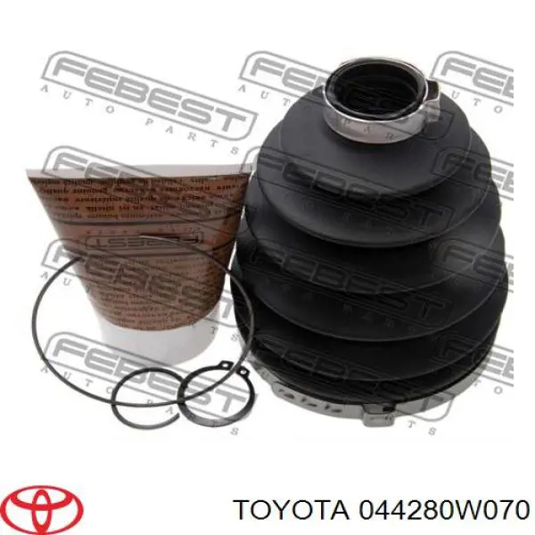 Bota de proteção externa direita de junta homocinética Toyota 044280W070 preço, a partir de 113,50 USD