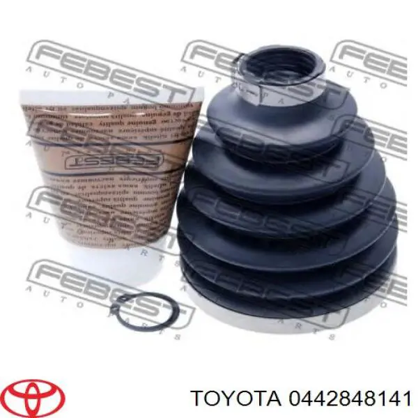 Bota de proteção externa de junta homocinética do semieixo dianteiro para Lexus RX 450H/350L/200T L25