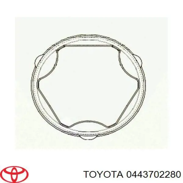 Bota de proteção interna de junta homocinética do semieixo dianteiro Toyota 0443702280 preço, a partir de 16,60 USD