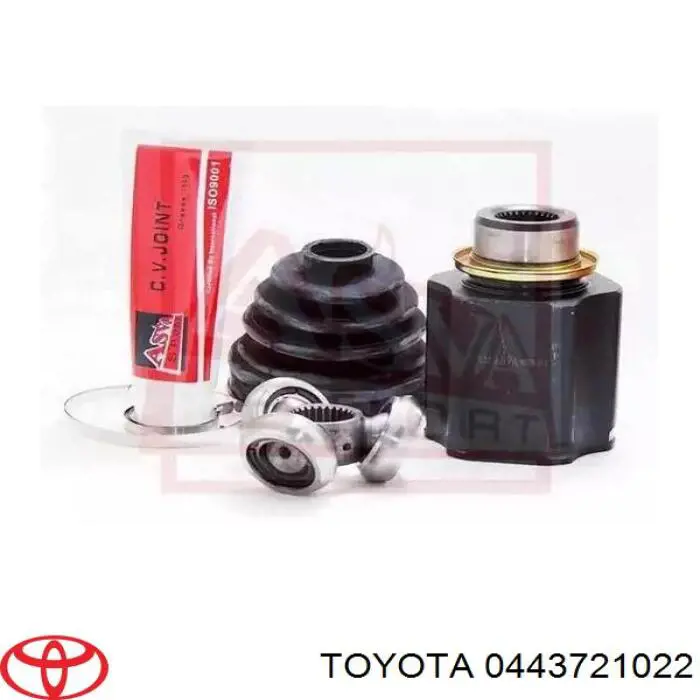 Compre 0443721022 Toyota Bota de proteção interna de junta homocinética do semieixo traseiro