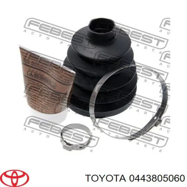 Botas de proteção de Juntas homocinéticas do semieixo dianteiro, kit Toyota 0443805140 preço, a partir de 160,25 USD