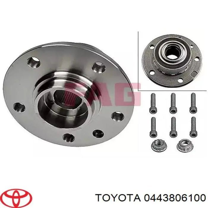 Compre 0443806100 Toyota Bota de proteção externa de junta homocinética do semieixo dianteiro