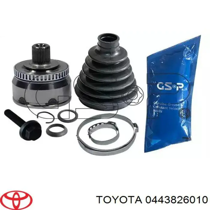 0443826011 Toyota Bota de proteção interna de junta homocinética do semieixo dianteiro