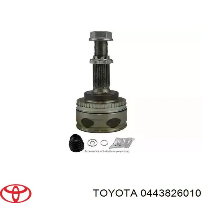 0443826011 Toyota Bota de proteção interna de junta homocinética do semieixo dianteiro