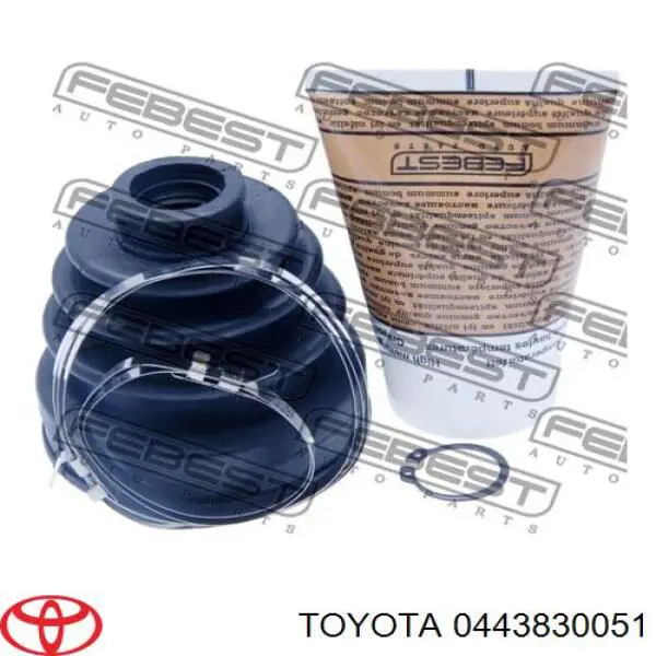 0443830051 Toyota Bota de proteção interna de junta homocinética do semieixo dianteiro