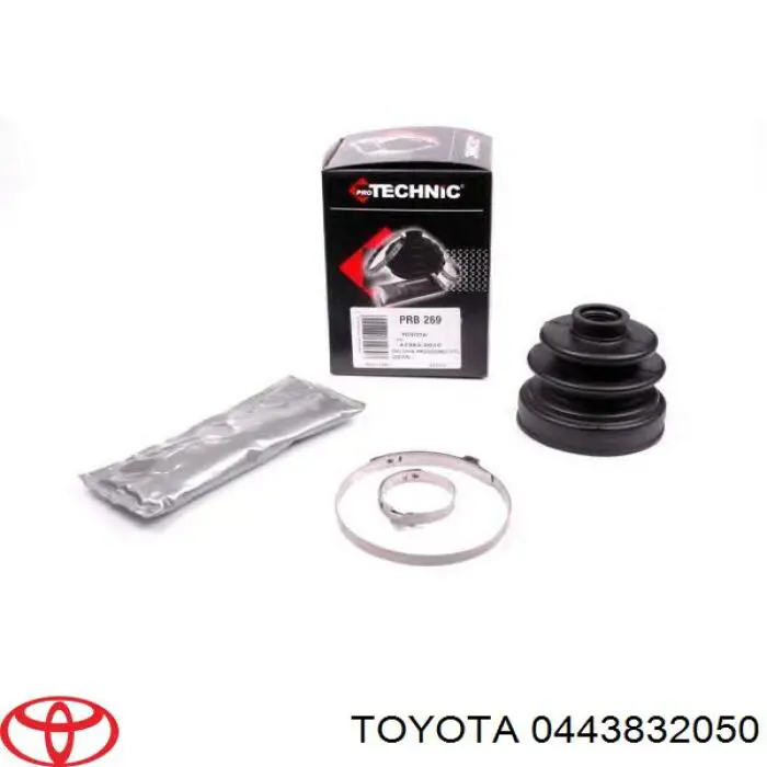 Bota de proteção externa de junta homocinética do semieixo dianteiro Toyota 443832050 preço, a partir de 193,54 USD