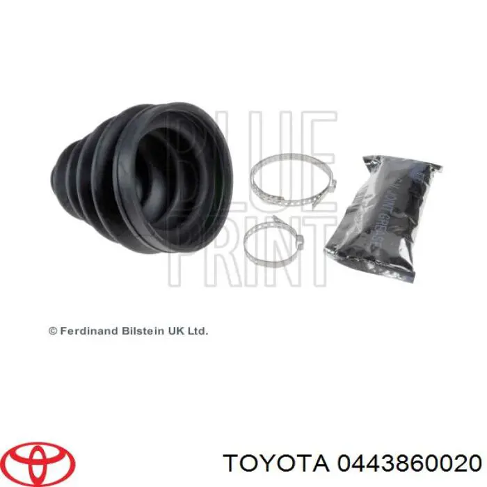 Bota de proteção externa de junta homocinética do semieixo dianteiro Toyota 0443860020 preço, a partir de 24,11 USD