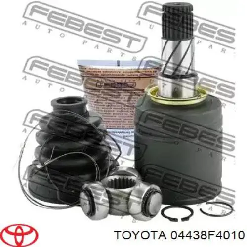 04438F4010 Toyota Bota de proteção interna de junta homocinética do semieixo dianteiro