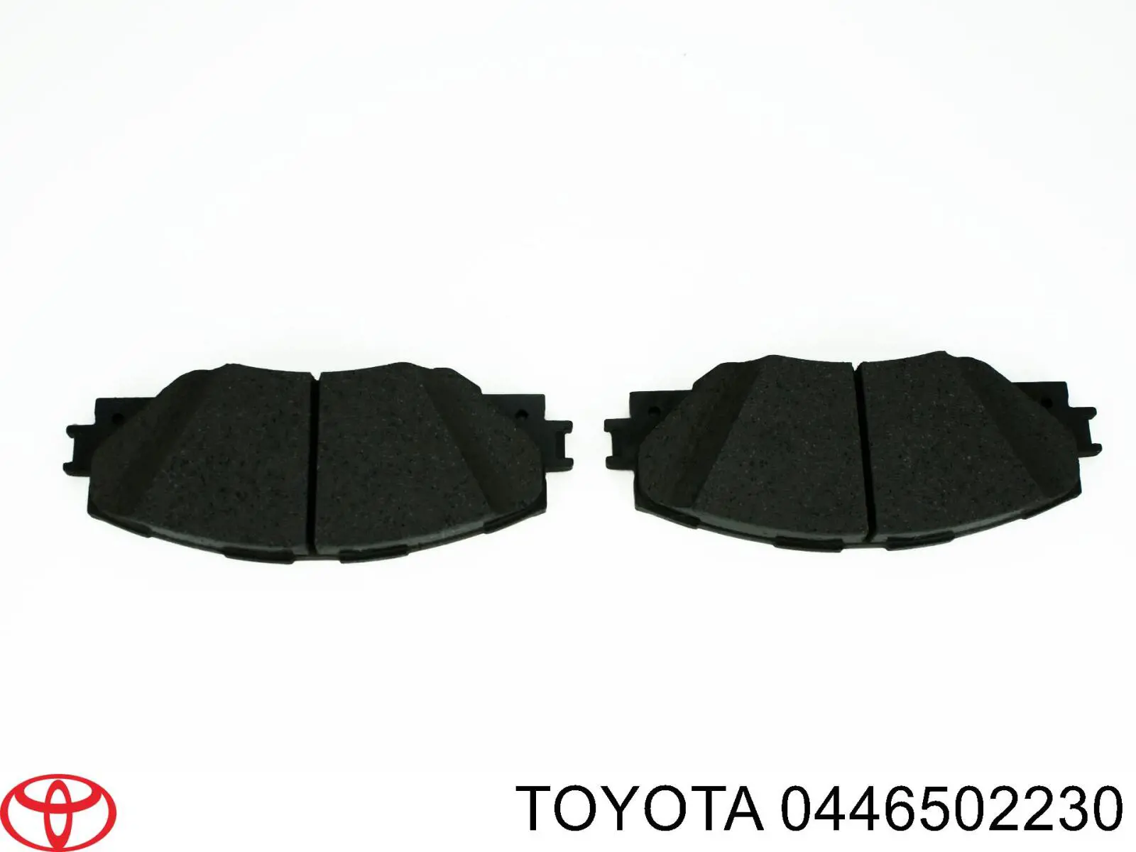 0446502230 Toyota Sapatas do freio dianteiras de disco