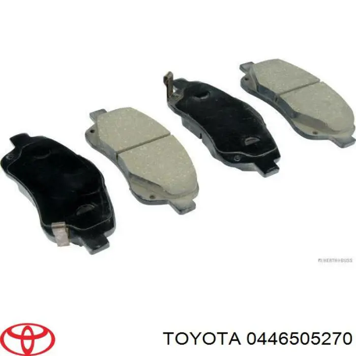 Sapatas do freio dianteiras de disco Toyota 0446505270 preço, a partir de 29,53 USD