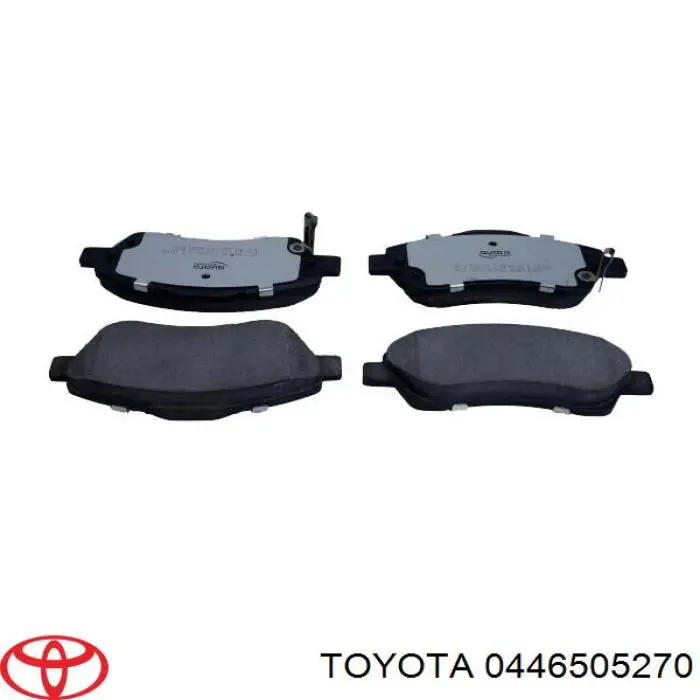 Compre 0446505270 Toyota Sapatas do freio dianteiras de disco