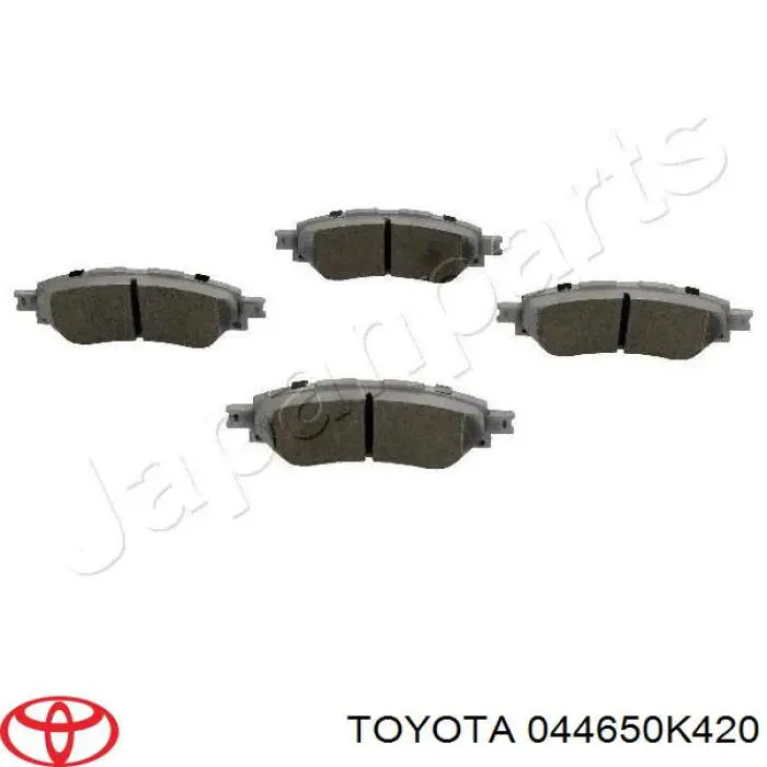 Compre 044650K420 Toyota Sapatas do freio dianteiras de disco