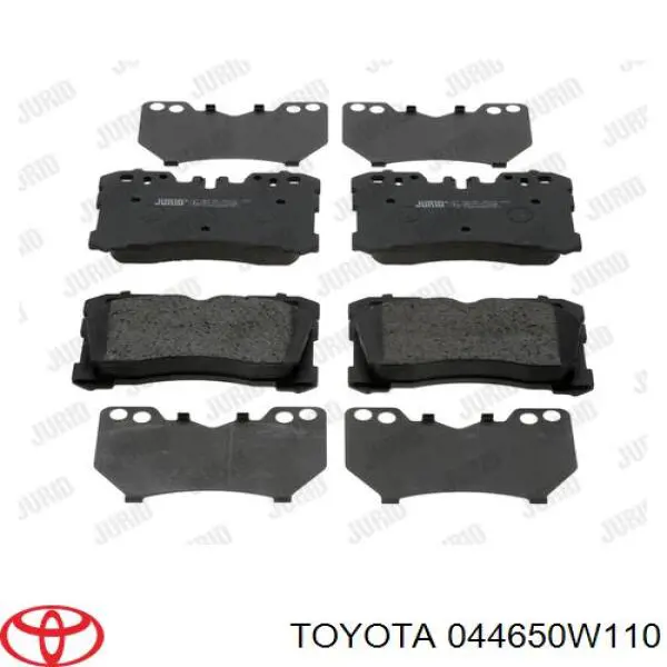 Compre 044650W110 Toyota Sapatas do freio dianteiras de disco