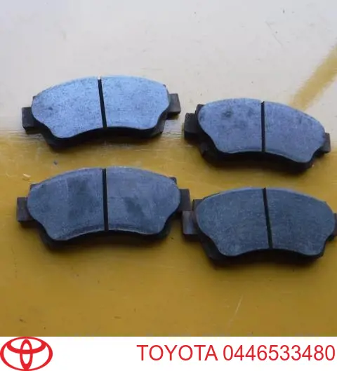 Sapatas do freio dianteiras de disco Toyota 0446533480 preço, a partir de 60,14 USD