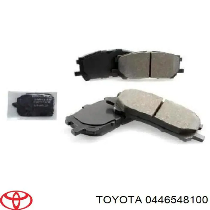 Sapatas do freio dianteiras de disco Toyota 0446548100 preço, a partir de 40,11 USD