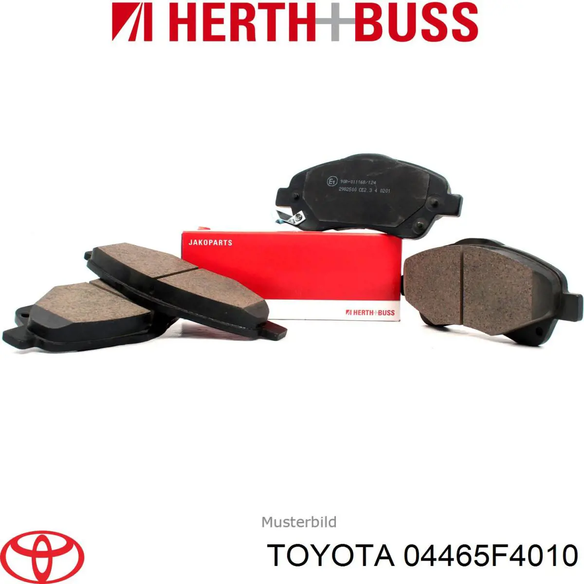 Compre 04465F4010 Toyota Sapatas do freio dianteiras de disco