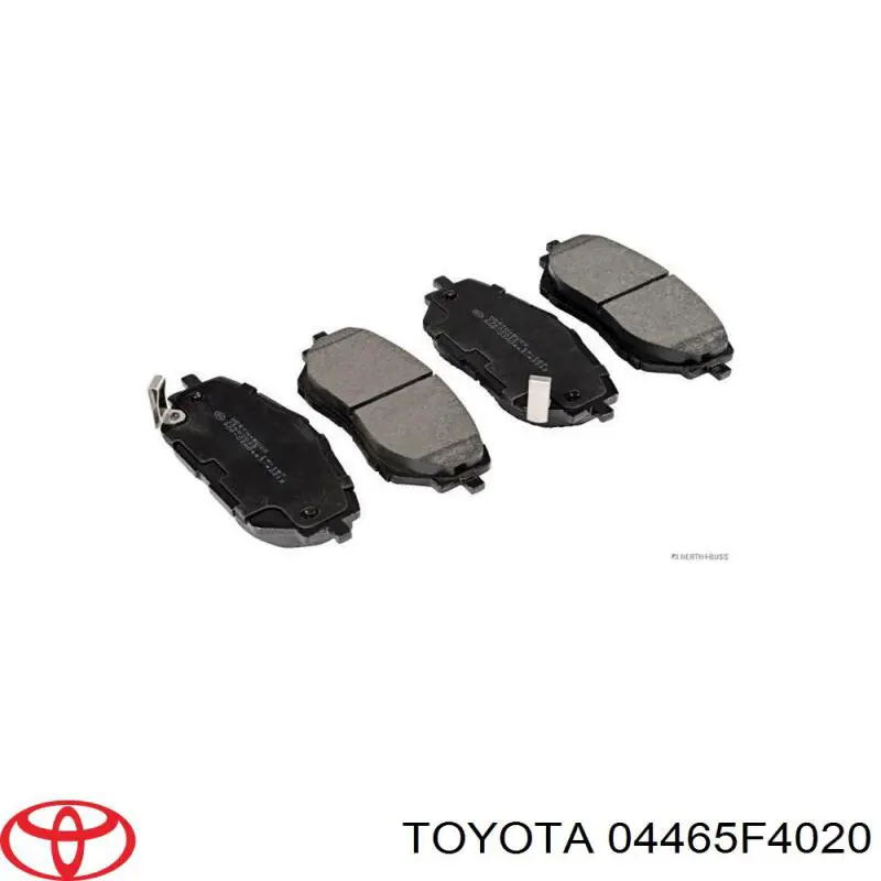 Compre 04465F4020 Toyota Sapatas do freio dianteiras de disco