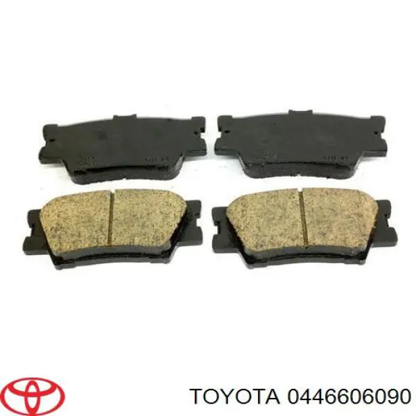 Sapatas do freio traseiras de disco Toyota 0446606090 preço, a partir de 24,16 USD