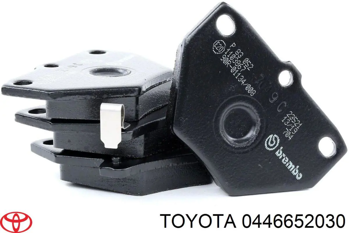 Compre 0446652030 Toyota Sapatas do freio traseiras de disco
