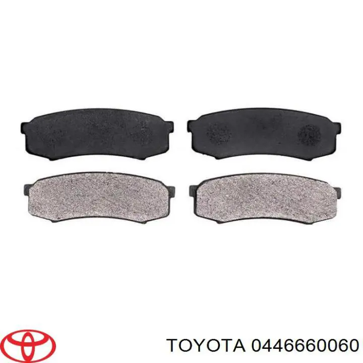 Sapatas do freio traseiras de disco Toyota 0446660060 preço, a partir de 23,43 USD