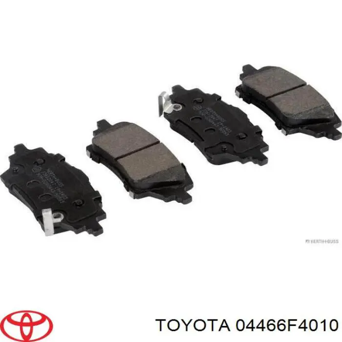 Sapatas do freio traseiras de disco Toyota 04466F4010 preço, a partir de 56,34 USD