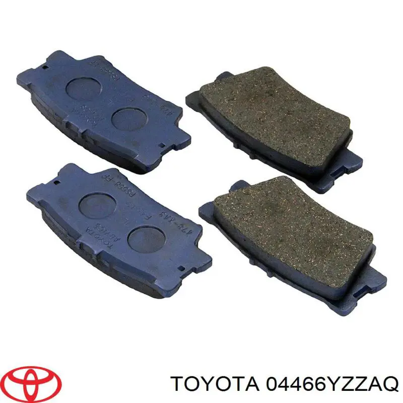 Sapatas do freio traseiras de disco Toyota 04466YZZAQ preço, a partir de 24,16 USD