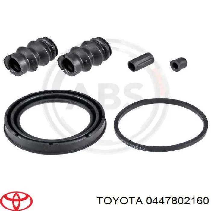 0447802160 Toyota Kit de reparação de suporte do freio dianteiro