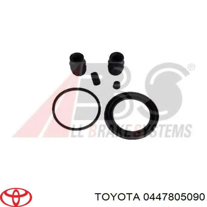 0447805090 Toyota Kit de reparação de suporte do freio dianteiro