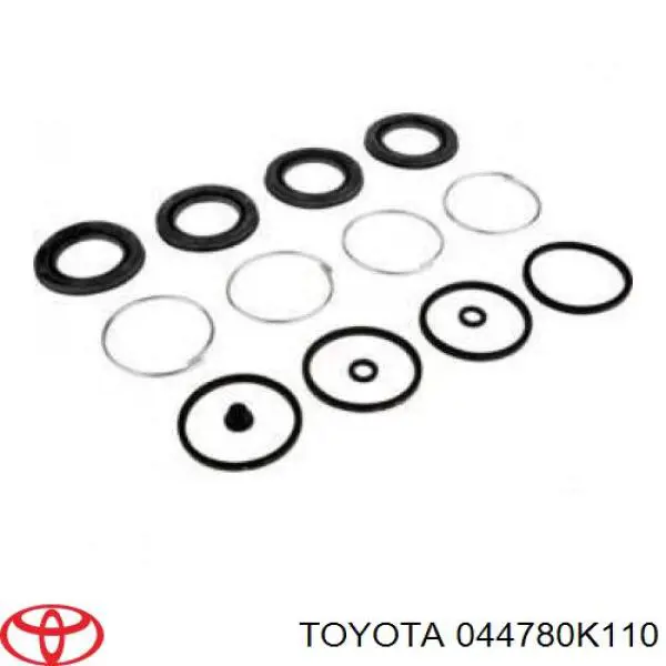 044780K110 Toyota Kit de reparação de suporte do freio dianteiro